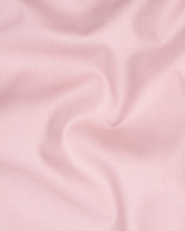 Beauty Bush Pink Bandhgala Designer Blazer on Sale - Image 3